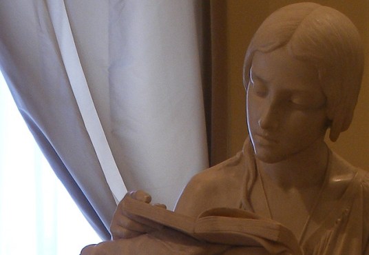 Barbarians on the net? A blogger, even a putative 'troll,' could easily be a civilised, cerebral girl like this one'La leggitrice' -- Photograph by MIL22