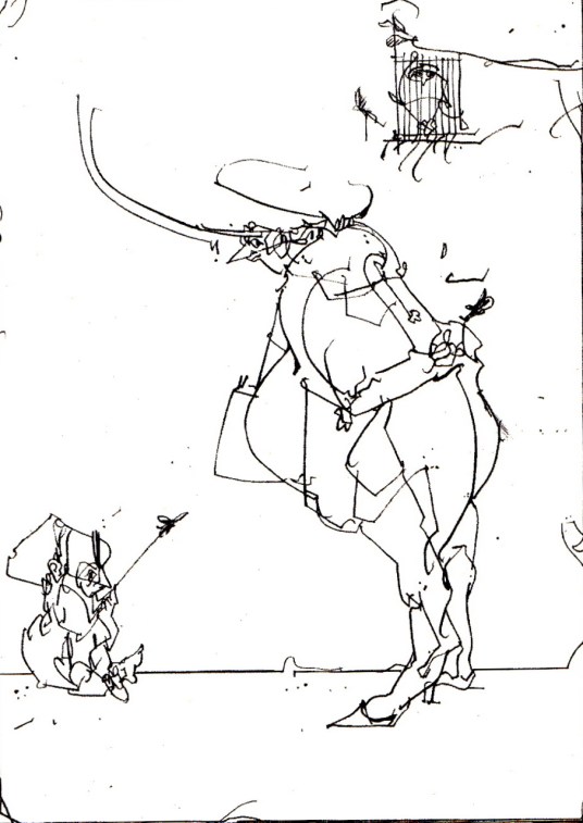 Drawing by Sascha Juritz