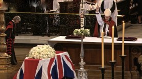 MT going where we all do -- to 'the cloud,' as the Bishop of London (not pictured) put it