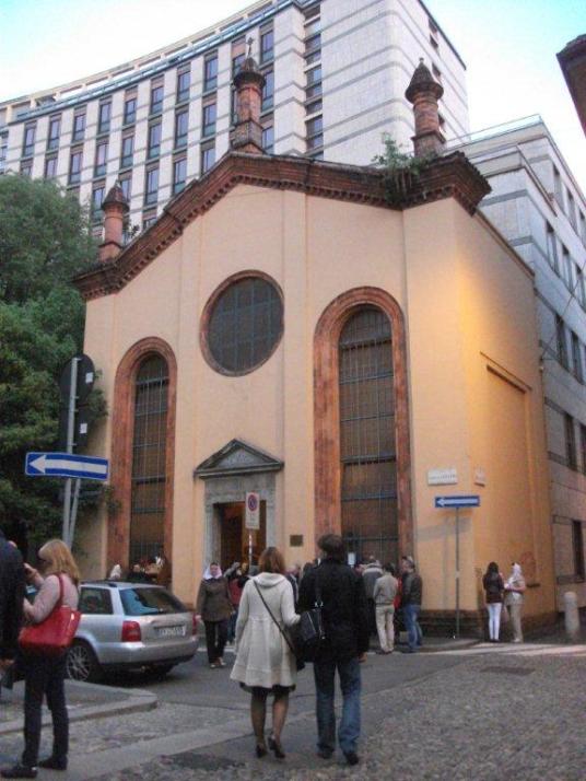 easter -- russian orthodox church, milan, may 2013