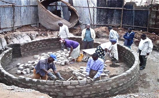 … cooperating can try cooperators’ patience and goodwill  - photograph: Biocentre-building, Kenya: Nordic FolkeCenter for Renewable Energy 