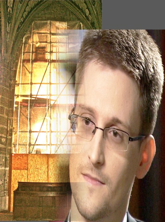 ‘… the Snowden brand - with hints of baby Jesus - and the Guardian  brand - as something like God the father and protector …’: GQ , June 2014  - postgutenberg[at]gmail.com