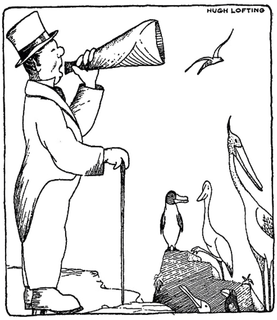 Guardian members will expect to share its media megaphone – on virtually equal terms - Hugh Lofting drawing for a book in his Doctor Dolittle series (1920-52)