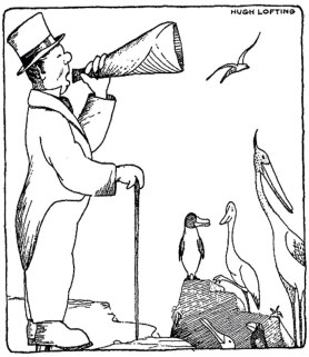 Guardian members will expect to share its media megaphone – on virtually equal terms - Hugh Lofting drawing for a book in his Doctor Dolittle series (1920-52)