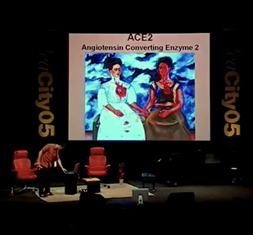 Frida Kahlo 'The Two Fridas' 1939 slide