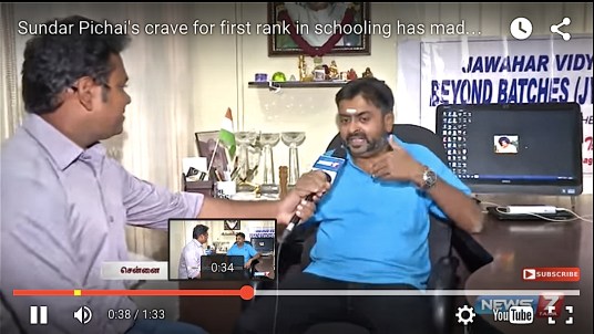 Sundar Pichai 3 YouTube discussion Screen Shot postgutenberg@gmail.com