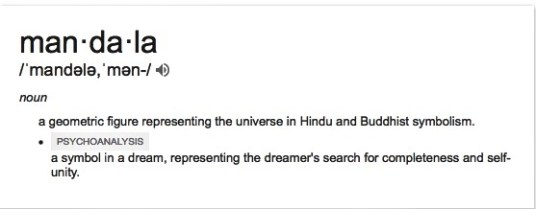 mandala google dictionary