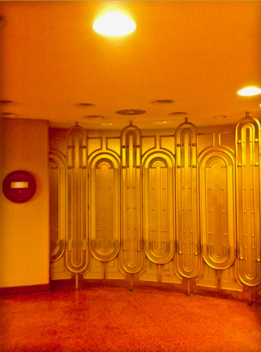 ' decorative grille, Frank Lloyd Wright, Marin superior court postgutenberg@gmail.com